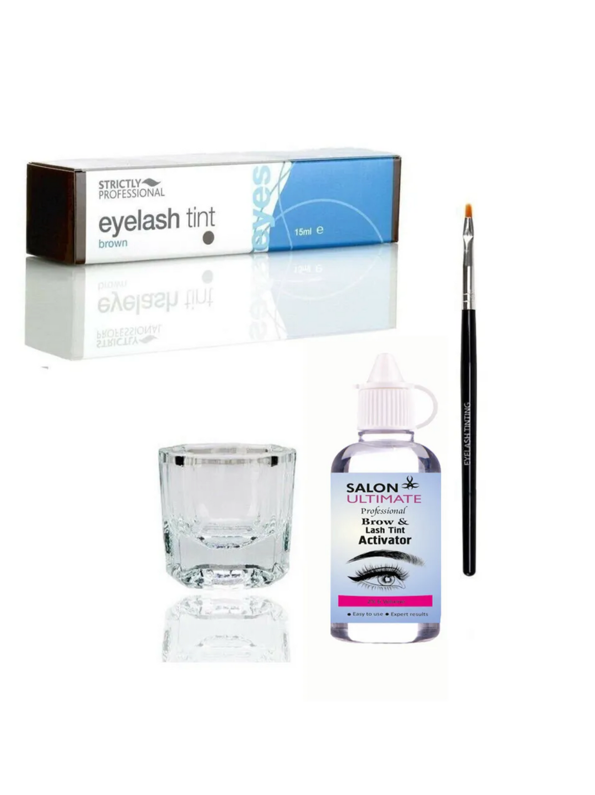 Strictly Professional Intensive Eyelash & Eyebrow Dye Tint kit Brown