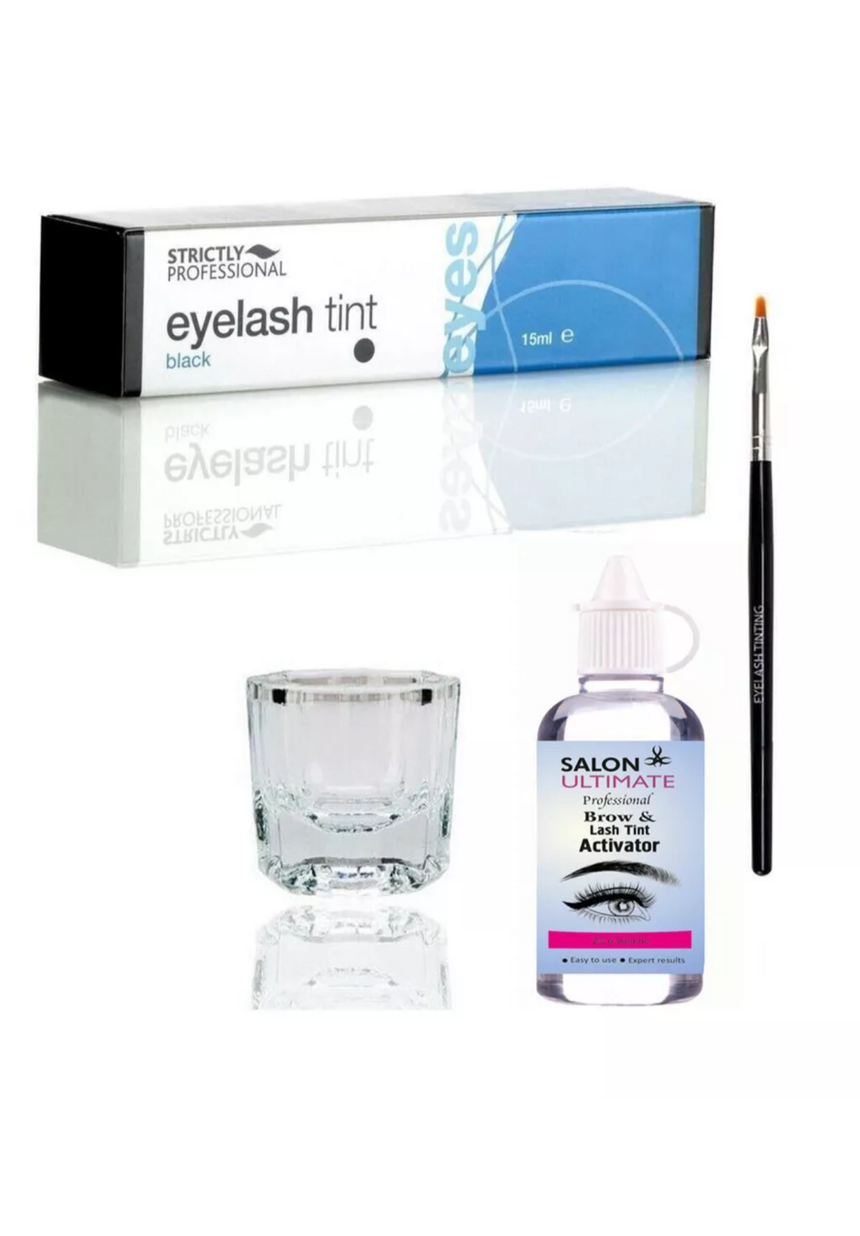 Professional Intensive Eyelash & Eyebrow Dye Tint kit Black
