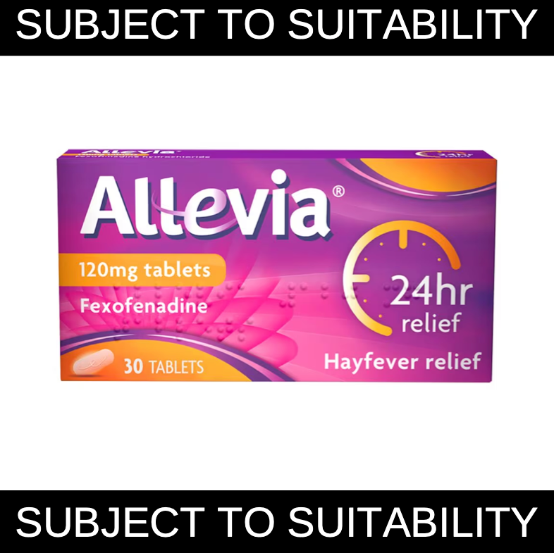 Allevia Fexofenadine 120mg Tablets (30)