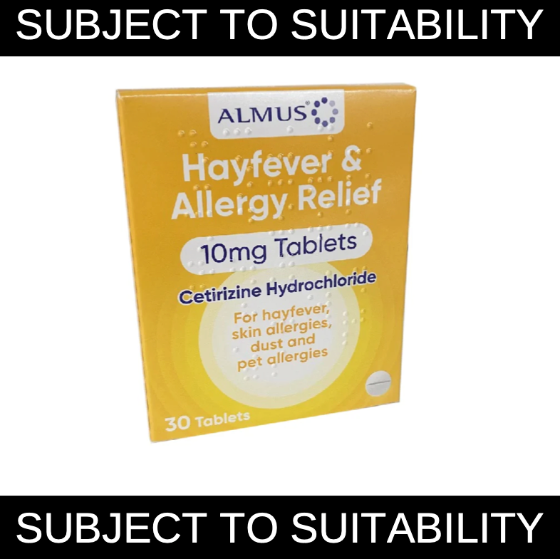 Cetirizine 10mg Tablets (30)