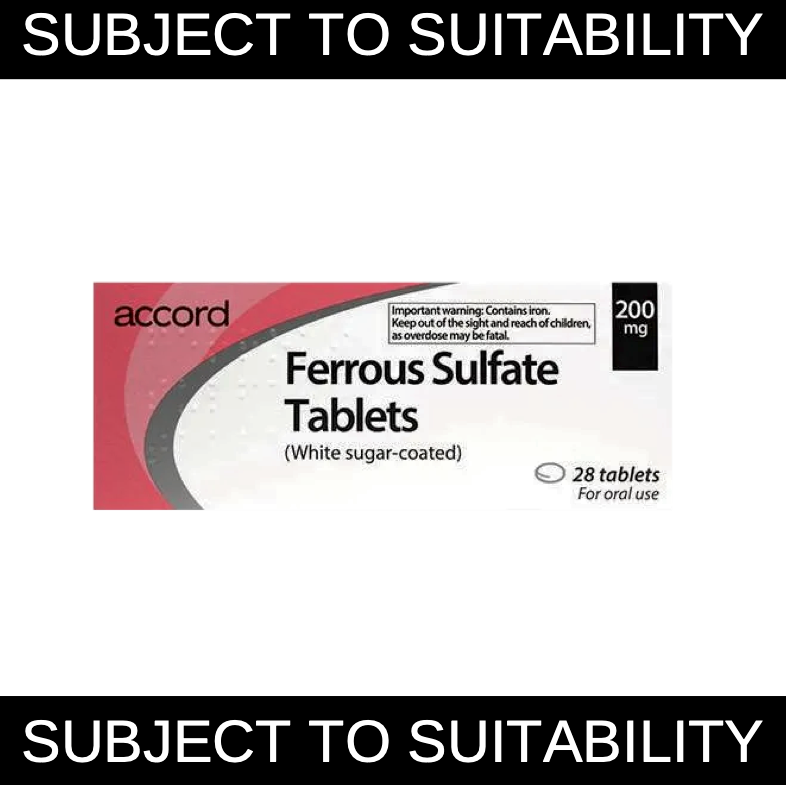 Ferrous Sulfate 200mg Tablets 28