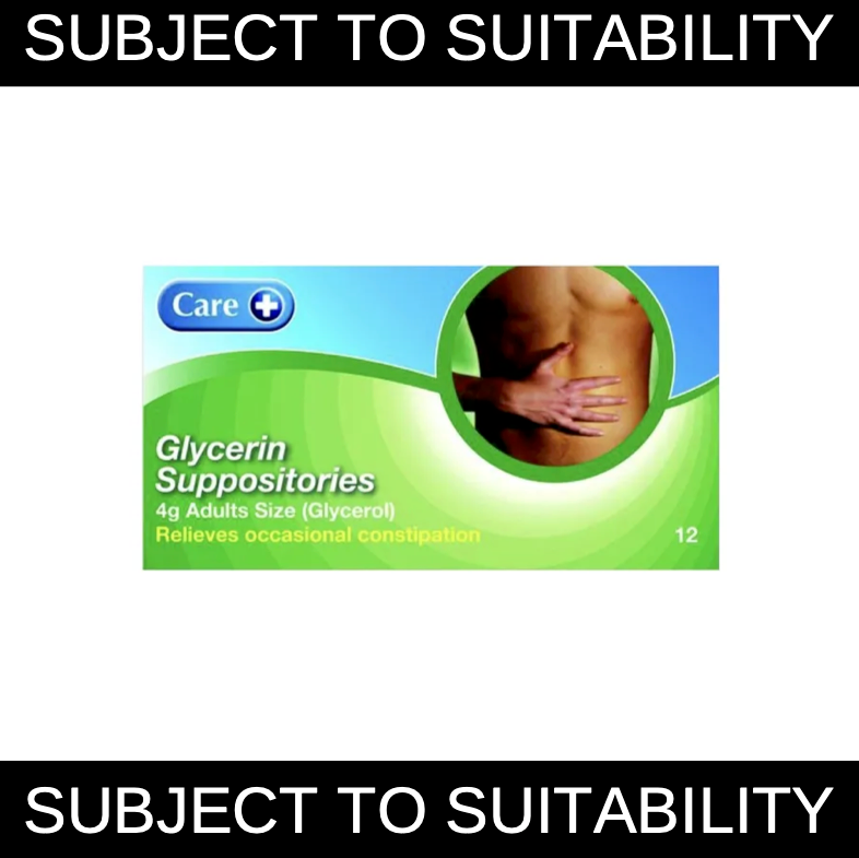 Glycerin Suppositories 4g Adult (12)