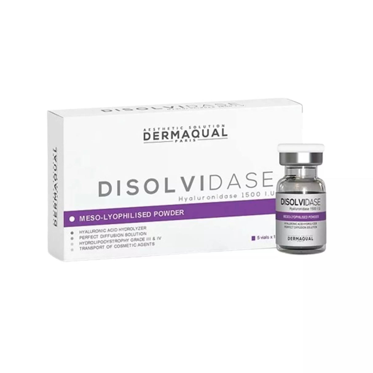 Disolvidase 5 x 1500 I.U (box)