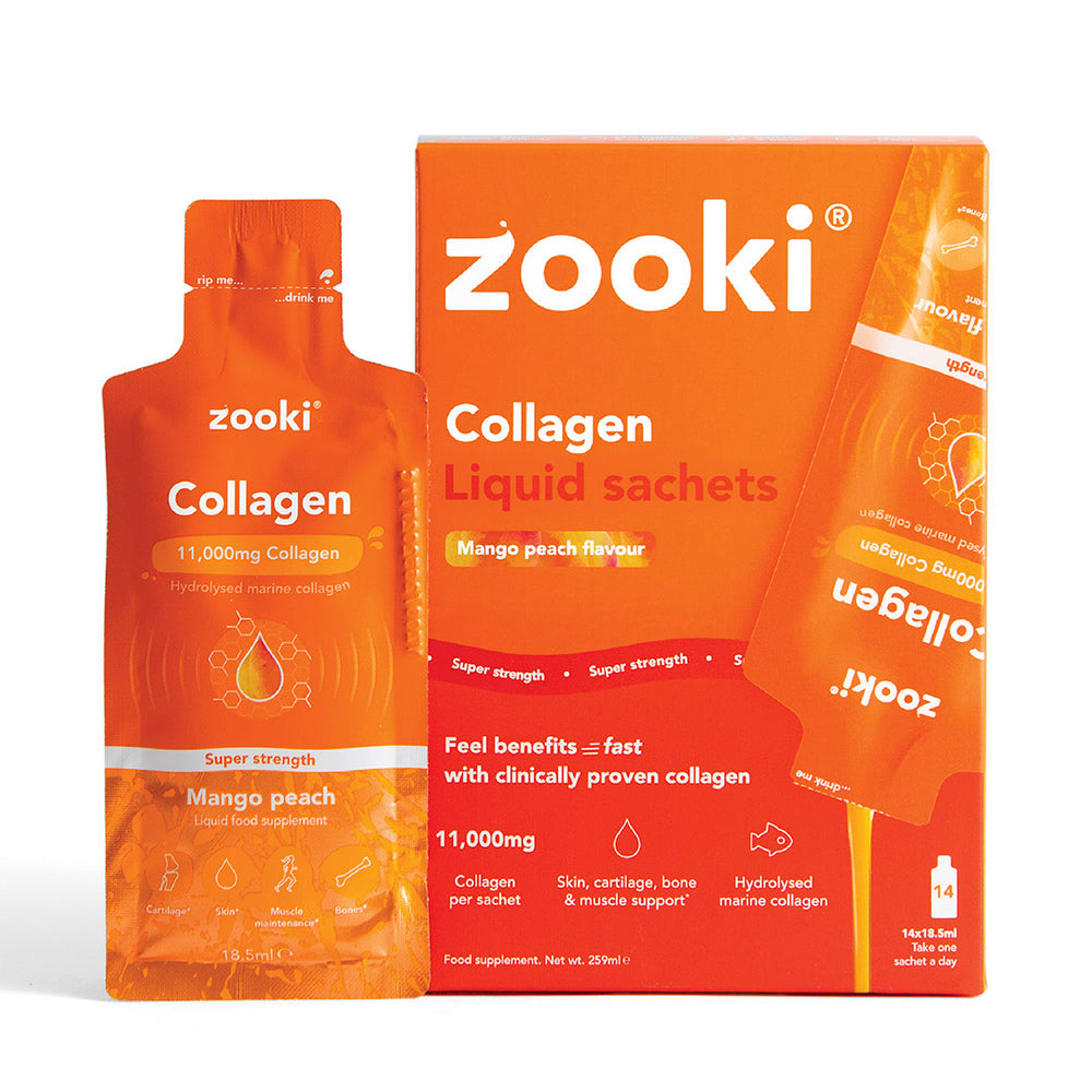 Super Strength Collagen
11,000mg - Mango Peach 14pk