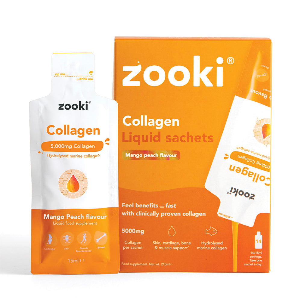 Collagen 5,000mg
- Mango Peach 14pk