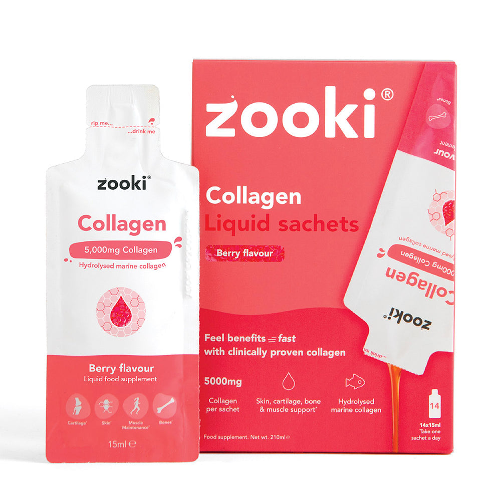 Collagen 5,000mg
- Berry 14pk