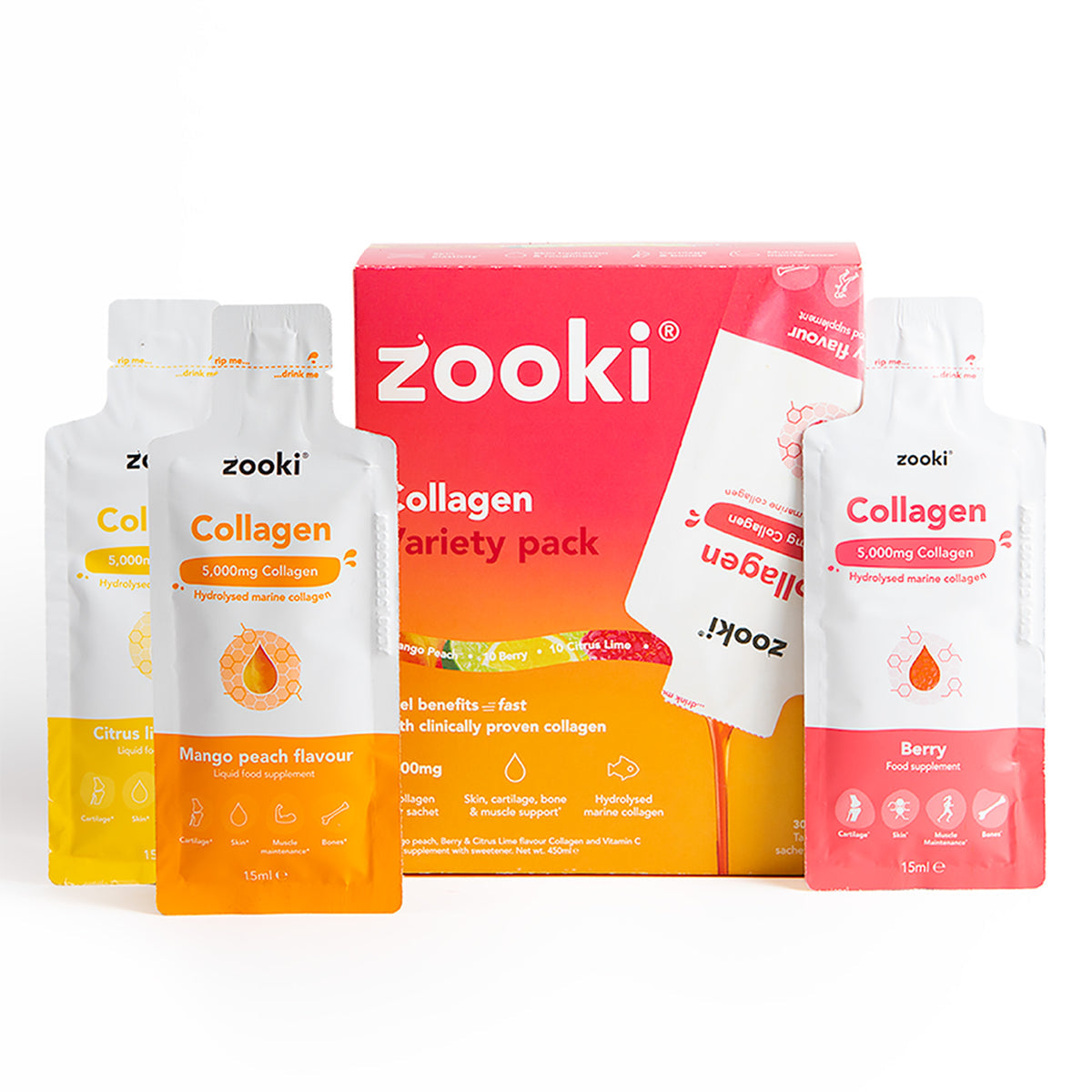 Collagen 5,000mg
- Variety 14pk