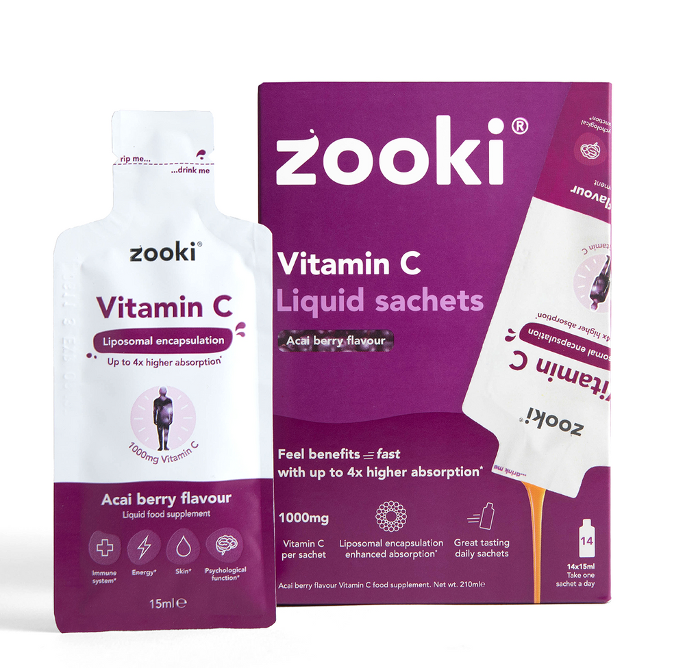 Vitamin C, Liposomal Liquid
Sachets
Açai Berry - 14pk