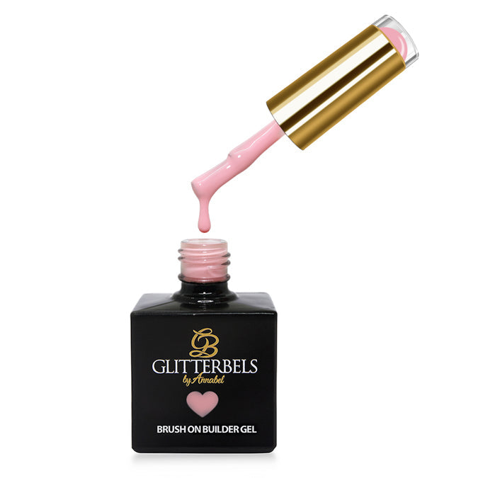 Glitterbels Brush On Builder Strawberries & Cream