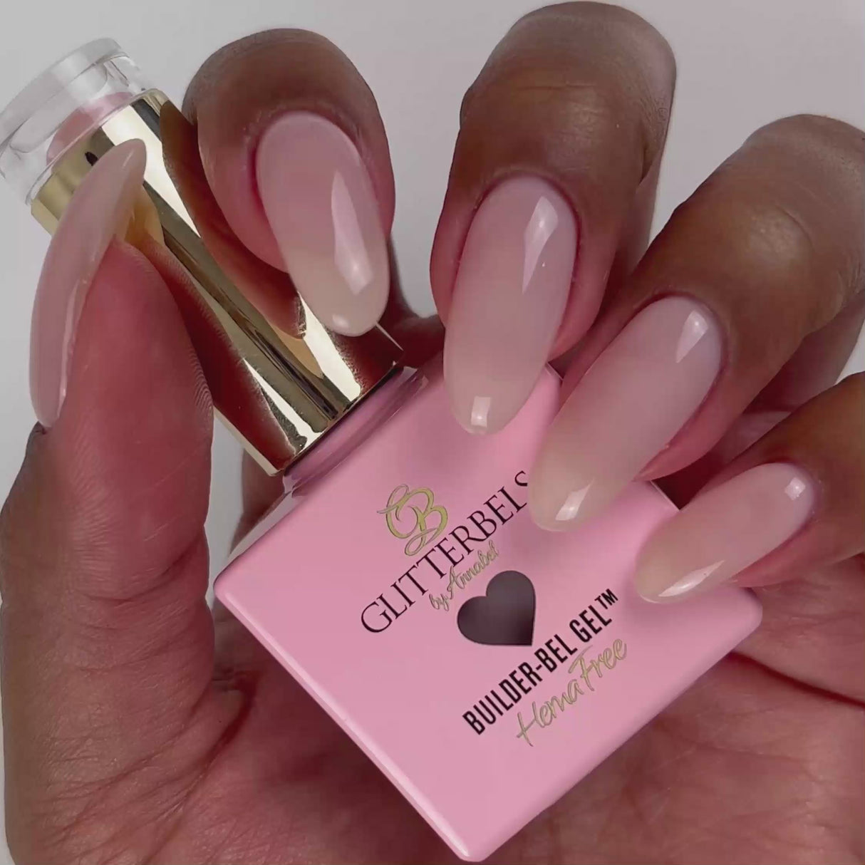 Peek-a-boo. Hema Free Builder-Gel by Glitterbels