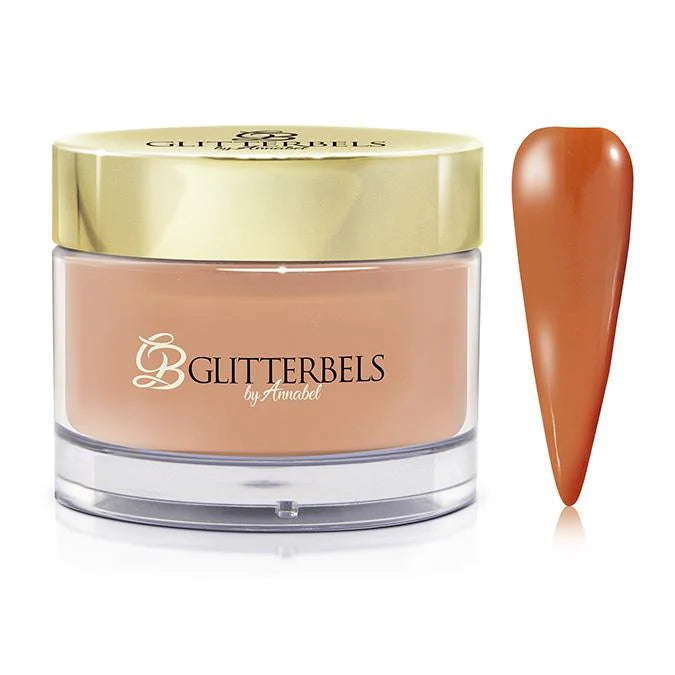 Orange Zest Glitterbels Coloured Acrylic