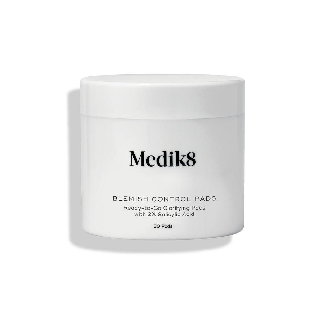 MEDIK8 BLEMISH CONTROL PADS™ 60ml
Ready-to-Go Clarifying Pads with 2% Salicylic Acid