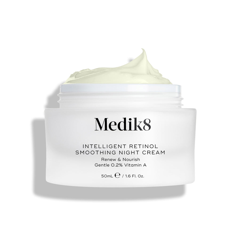 Medik8 INTELLIGENT RETINOL® SMOOTHING NIGHT CREAM
Renew & Nourish Gentle 0.2% Vitamin A