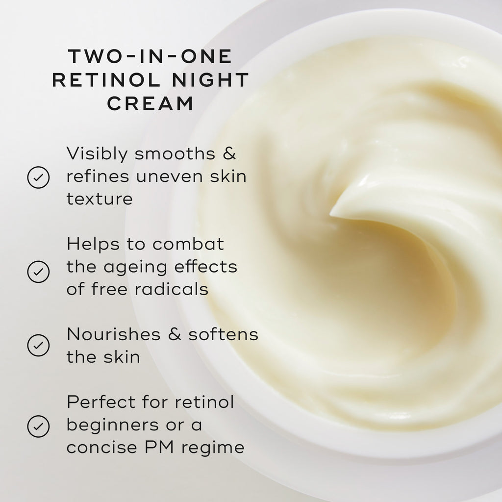 Medik8 INTELLIGENT RETINOL® SMOOTHING NIGHT CREAM
Renew & Nourish Gentle 0.2% Vitamin A