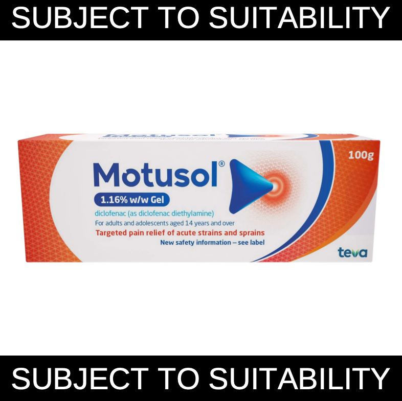 Motusol 1.16% Diclofenac Gel 50g
