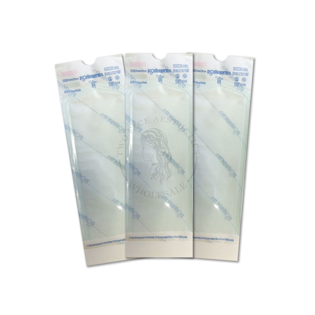 Autoclave Sterilisation Pouches (Self Sealing) - (135mm x 260mm) 200pcs