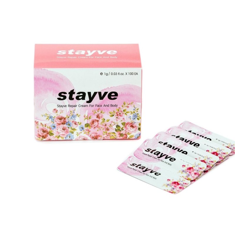 Stayve Repair Cream product in its sleek packaging displayed on a white background, highlighting its professional and premium quality.