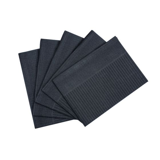 Disposable Bib/Face Tissue (Black)