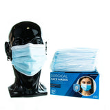 Fluid Resistant Surgical Face Masks Type IIR (Box of 50 Masks)