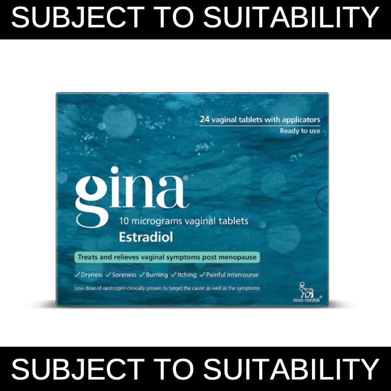 Gina 10microgram Vaginal Tablet 24