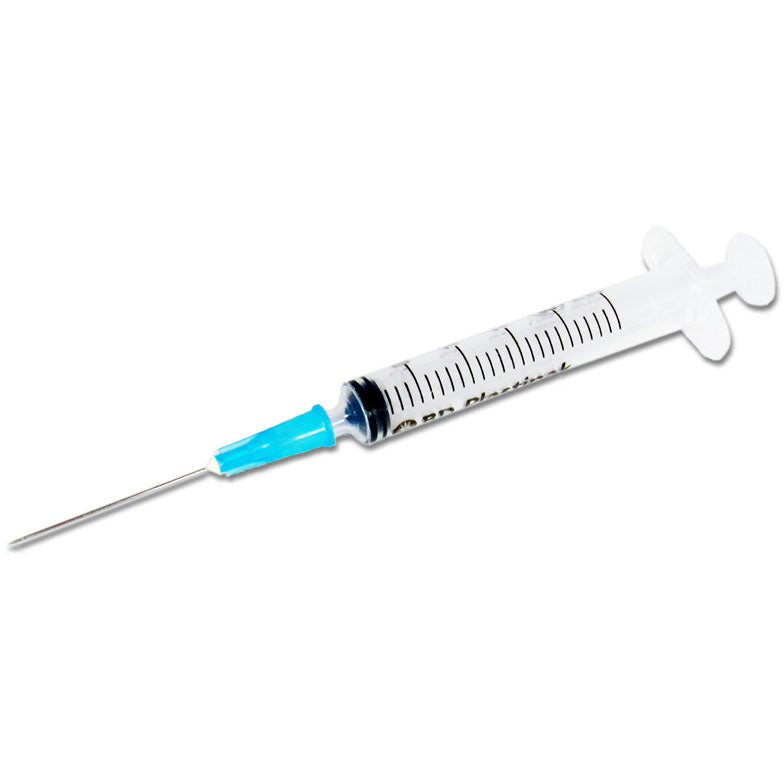 BD 2ml Syringe w/ 23g x 1" Needle - 100pcs