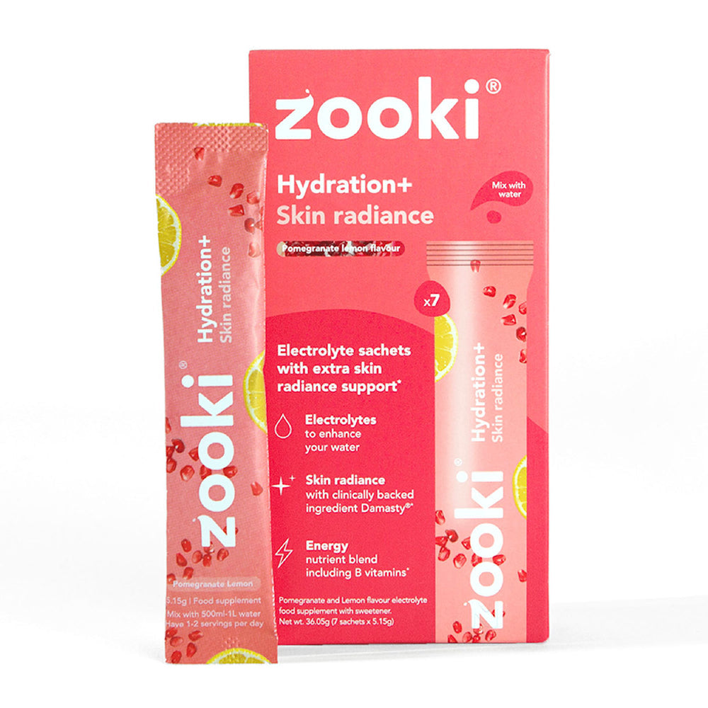 Electrolytes+Skin Radiance.                   Pomegranate and Lemon  -                7 servings