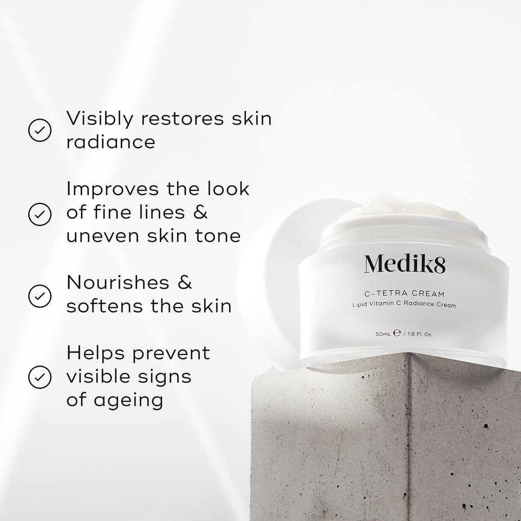 Medik8 C-TETRA® CREAM

Lipid 3% Vitamin C Radiance Cream