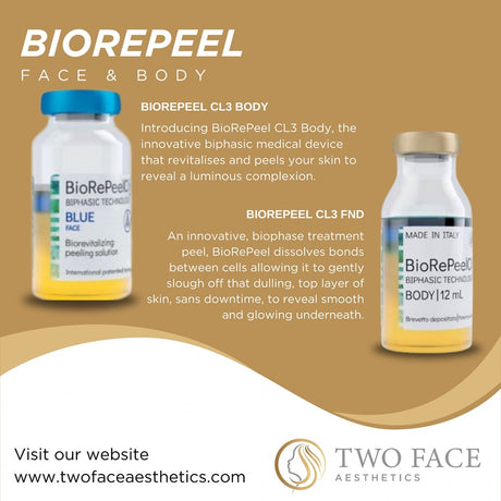 BioRePeel Buy Online | Shop BioRePeel CL3 – Two Face Aesthetics