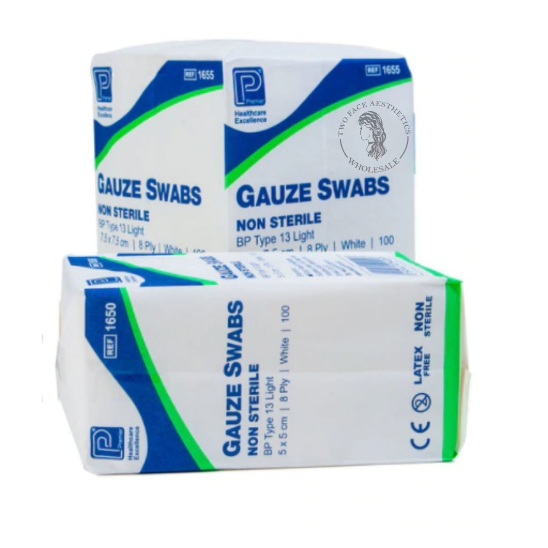 Gauze Swabs - 5x5cm 100pcs