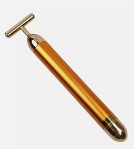 健康アクセサリー phiten 24K FACIAL BAR 9000 24k Gold Vibrating Beauty Bar – Two Face Aesthetics