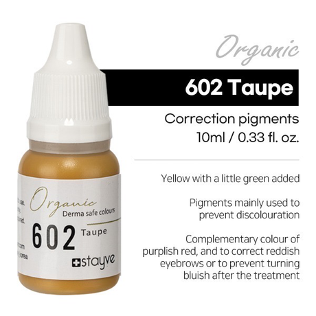 Stayve Organic Correction Pigments 602 - Taupe