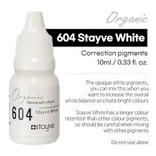 Stayve Organic Correction Pigments 604 - White