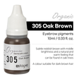 Stayve Organic Eyebrow Pigments 305 - Oak Brown