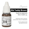 Stayve Organic Eyebrow Pigments 306 - Teddy Brown
